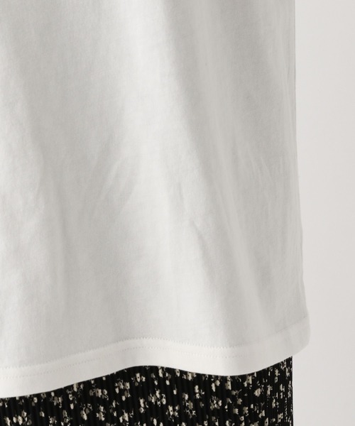 A part by（アパートバイ）の「アソートプリントTシャツ_半袖（Tシャツ/カットソー・レディース・オフホワイト/ライトグレー/チャコールグレー・FREE）」の5枚目の写真