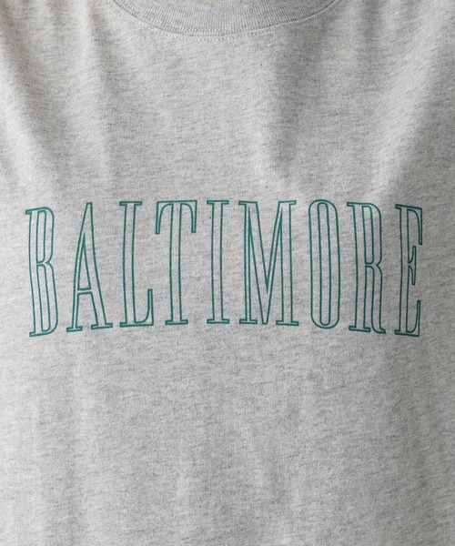 A part by（アパートバイ）の「アソートプリントTシャツ_半袖（Tシャツ/カットソー・レディース・オフホワイト/ライトグレー/チャコールグレー・FREE）」の7枚目の写真