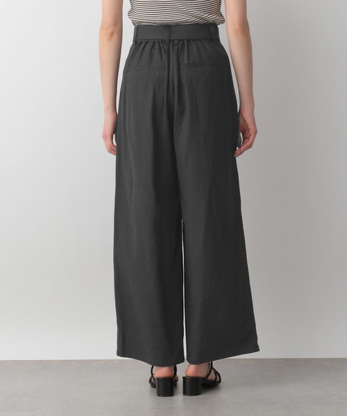 LOWRYS FARM（ローリーズファーム）の「ノルマンディワイドパンツ　191845（その他パンツ・レディース・チャコールグレー/ブルー/グリーン/アイボリー/ブラウン・MEDIUM/LARGE）」の18枚目の写真