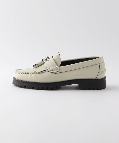 Steven Alan(スティーブンアラン)の「<ARTESANOS × Stevnen Alan>TASSLE LOAFERS/ローファー(ローファー・レディース・オフホワイト/ダークブラウン・36/37/38/39)」の1枚目の写真