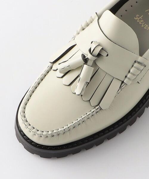 Steven Alan(スティーブンアラン)の「<ARTESANOS × Stevnen Alan>TASSLE LOAFERS/ローファー(ローファー・レディース・オフホワイト/ダークブラウン・36/37/38/39)」の12枚目の写真