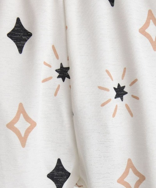 moimoln(モイモルン)の「マルチモチーフ7分丈バギーパンツ(その他パンツ・キッズ・アイボリー/ベージュ・90cm/100cm/110cm/120cm/130cm)」の9枚目の写真