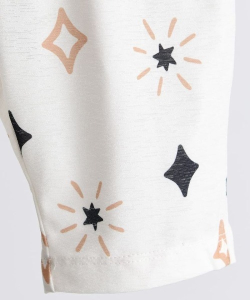 moimoln(モイモルン)の「マルチモチーフ7分丈バギーパンツ(その他パンツ・キッズ・アイボリー/ベージュ・90cm/100cm/110cm/120cm/130cm)」の10枚目の写真