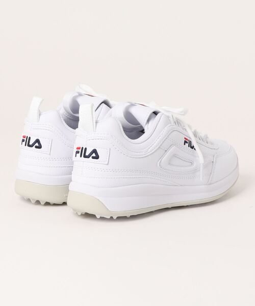 FILA(フィラ)の「ディスラプター2 ゴルフ / DISRUPTOR 2 GOLF / ゴルフシューズ(その他シューズ・レディース・ホワイト・23.5cm/24.0cm/26.0cm/26.5cm/27.0cm/27.5cm/28.0cm/23.0cm/25.0cm/24.5㎝/25.5cm)」の4枚目の写真