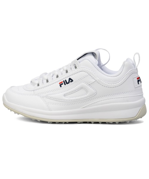 FILA(フィラ)の「ディスラプター2 ゴルフ / DISRUPTOR 2 GOLF / ゴルフシューズ(その他シューズ・レディース・ホワイト・23.5cm/24.0cm/26.0cm/26.5cm/27.0cm/27.5cm/28.0cm/23.0cm/25.0cm/24.5㎝/25.5cm)」の10枚目の写真