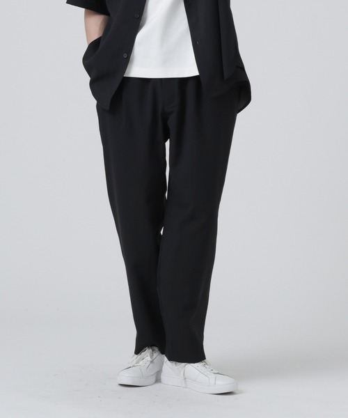 NANO universe（ナノユニバース）の「LB.04/ライトウェイトバルーンパンツ（その他パンツ・メンズ・ブラック/グレー/チャコール・S/M/L/XL）」の2枚目の写真