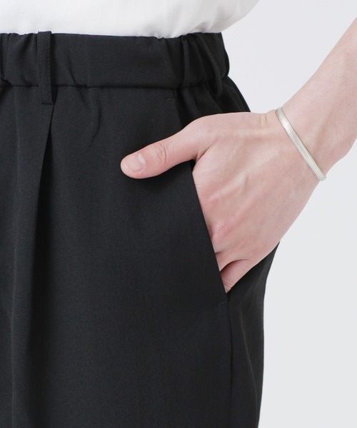 NANO universe（ナノユニバース）の「LB.04/ライトウェイトバルーンパンツ（その他パンツ・メンズ・ブラック/グレー/チャコール・S/M/L/XL）」の17枚目の写真