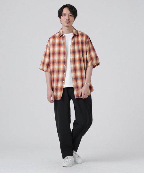 NANO universe（ナノユニバース）の「LB.04/ライトウェイトバルーンパンツ（その他パンツ・メンズ・ブラック/グレー/チャコール・S/M/L/XL）」の6枚目の写真