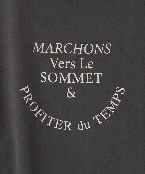 BEAUTY&YOUTH UNITED ARROWS（ビューティーアンドユースユナイテッドアローズ）の「コットン ロゴプリント フレンチスリーブ Tシャツ（Tシャツ/カットソー・レディース・ホワイト/ダークグレー/ライトブルー・FREE）」の21枚目の写真