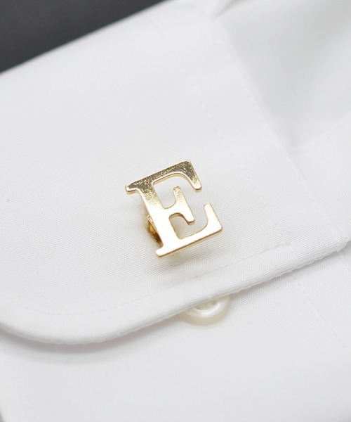 Fun & Daily（ファンアンドデイリー）の「F&D : アルファベットカフス( Gold )（カフリンクス・メンズ・A/B/C/D/E/F/G/H/I/J/K/L/M/N/O/P/Q/R/S/T/U/V/W/X/Y/Z・FREE）」の5枚目の写真