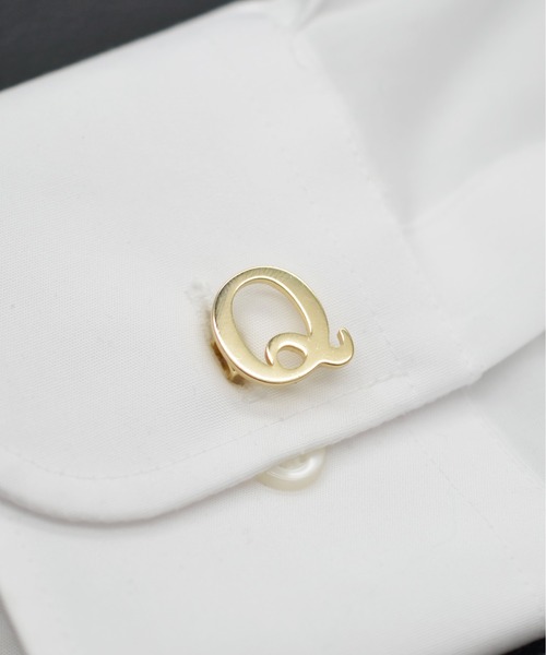 Fun & Daily（ファンアンドデイリー）の「F&D : アルファベットカフス( Gold )（カフリンクス・メンズ・A/B/C/D/E/F/G/H/I/J/K/L/M/N/O/P/Q/R/S/T/U/V/W/X/Y/Z・FREE）」の17枚目の写真