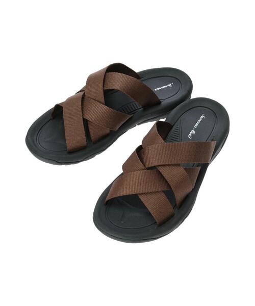 Samansa Mos2（サマンサ モスモス）の「メッシュスポーツサンダル（サンダル・レディース・ブラウン/ブラック・LARGE/MEDIUM）」の16枚目の写真