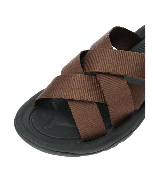 Samansa Mos2（サマンサ モスモス）の「メッシュスポーツサンダル（サンダル・レディース・ブラウン/ブラック・LARGE/MEDIUM）」の11枚目の写真