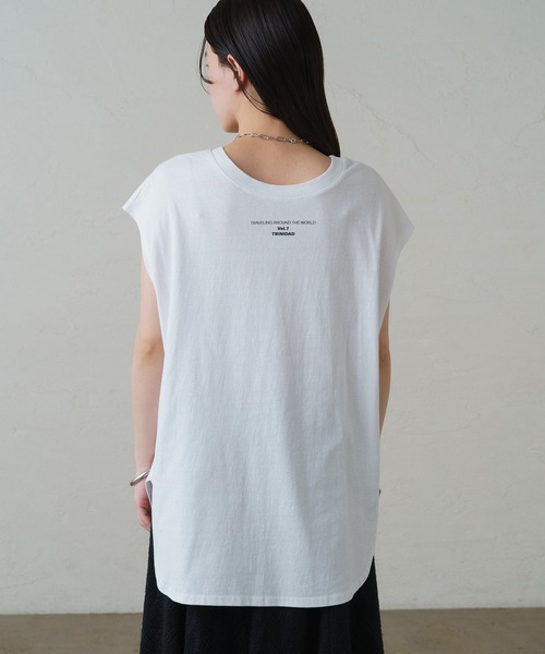 新品　Loungedress バックロゴシャツブルゾン　ホワイト　ラウンジドレス りぼん付き配色フリルスリーブレースドッキングワンピース