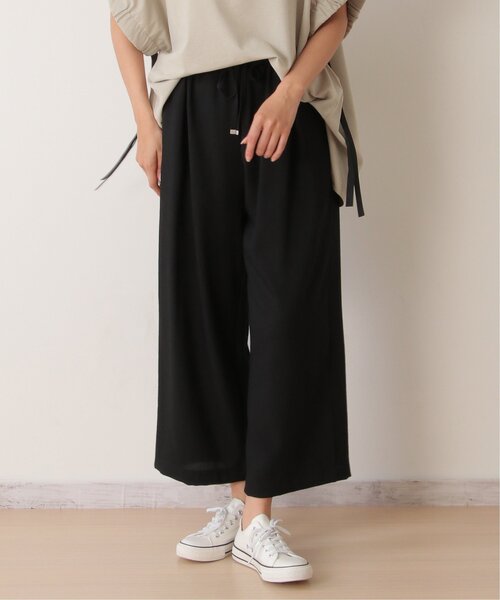 LBC(エルビーシー)の「ウエストシャーリングワイドパンツ(その他パンツ・レディース・ブラック/グリーン/ベージュ・M/L)」の12枚目の写真