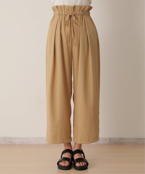 LBC(エルビーシー)の「ウエストシャーリングワイドパンツ(その他パンツ・レディース・ブラック/グリーン/ベージュ・M/L)」の21枚目の写真