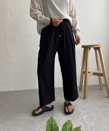 LBC | ウエストシャーリングワイドパンツ(その他パンツ)