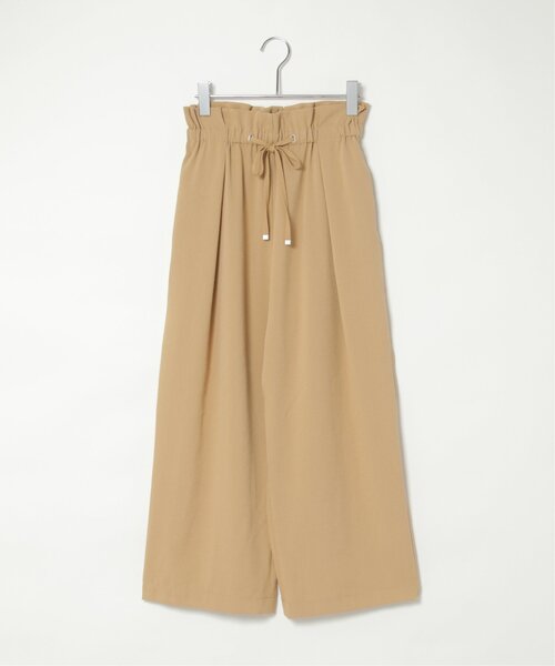 LBC(エルビーシー)の「ウエストシャーリングワイドパンツ(その他パンツ・レディース・ブラック/グリーン/ベージュ・M/L)」の6枚目の写真