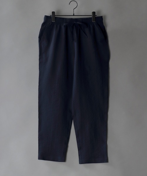 SITRY(シトリー)の「seersucker loose tapered pants/シアサッカー ルーズ テーパード パンツ(その他パンツ・メンズ・ネイビー/ブラック/カーキ・M/L/LL)」の3枚目の写真