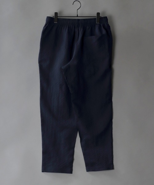 SITRY(シトリー)の「seersucker loose tapered pants/シアサッカー ルーズ テーパード パンツ(その他パンツ・メンズ・ネイビー/ブラック/カーキ・M/L/LL)」の7枚目の写真