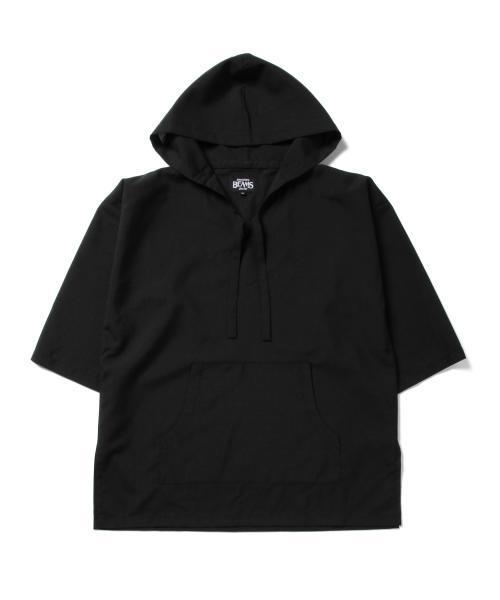 BEAMS(ビームス)の「BEAMS / ウール プルオーバー パーカー(パーカー・メンズ・ブラック/チャコールグレー・LARGE/SMALL/MEDIUM)」の14枚目の写真