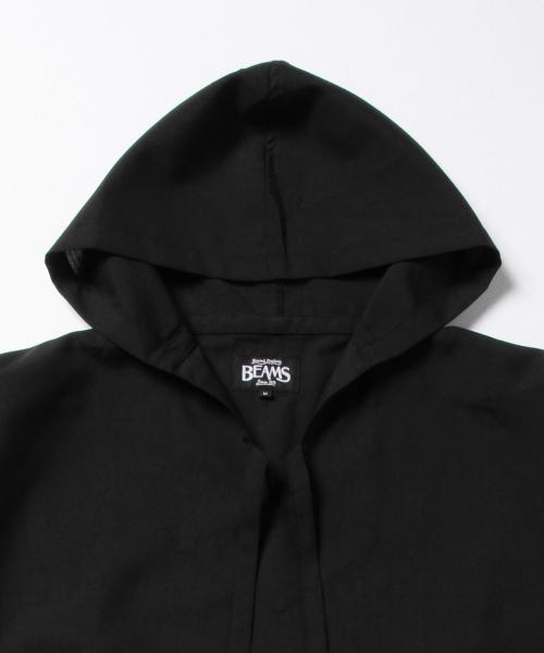 BEAMS(ビームス)の「BEAMS / ウール プルオーバー パーカー(パーカー・メンズ・ブラック/チャコールグレー・LARGE/SMALL/MEDIUM)」の11枚目の写真