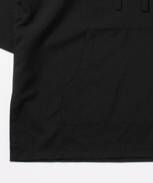 BEAMS(ビームス)の「BEAMS / ウール プルオーバー パーカー(パーカー・メンズ・ブラック/チャコールグレー・LARGE/SMALL/MEDIUM)」の4枚目の写真