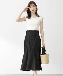 PROPORTION BODY DRESSING | バックラッフルデニムマーメイドスカート(スカート)