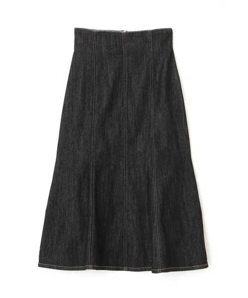 PROPORTION BODY DRESSING（プロポーションボディドレッシング）の「バックラッフルデニムマーメイドスカート（スカート・レディース・ブラック/ダークネイビー/ホワイト・SMALL/MEDIUM）」の14枚目の写真