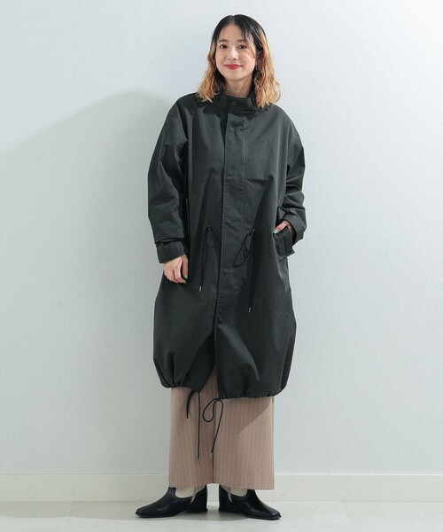 Ray BEAMS（レイビームス）の「FRED PERRY × Ray BEAMS / 別注  Straight Hem パーカー（その他アウター・レディース・ブラック/グリーン系その他・SMALL）」の7枚目の写真