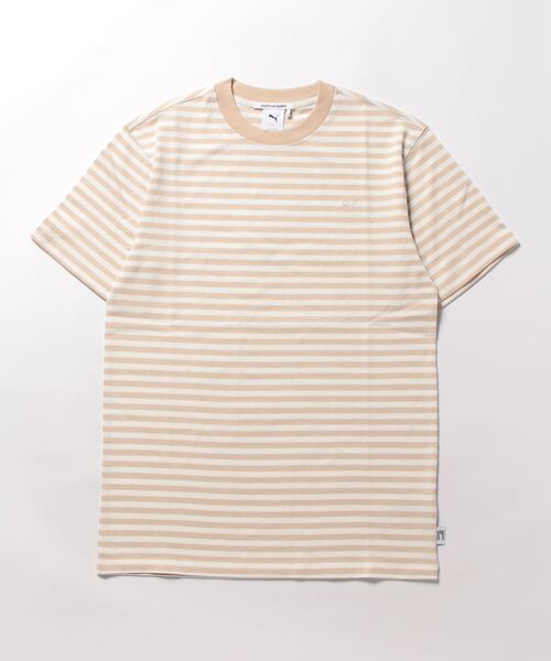 PUMA（プーマ）の「PUMA プーマ ユニセックス MMQ サービス ライン Tシャツ（Tシャツ/カットソー・メンズ・ライトベージュ/ホワイト/ネイビー・LARGE/X-LARGE/SMALL/MEDIUM/X-SMALL）」の7枚目の写真