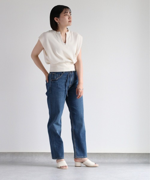 cepo(セポ)の「キャミワンピース+キーネックトップス(ワンピース・レディース・ブラック/杢グレー・FREE)」の19枚目の写真