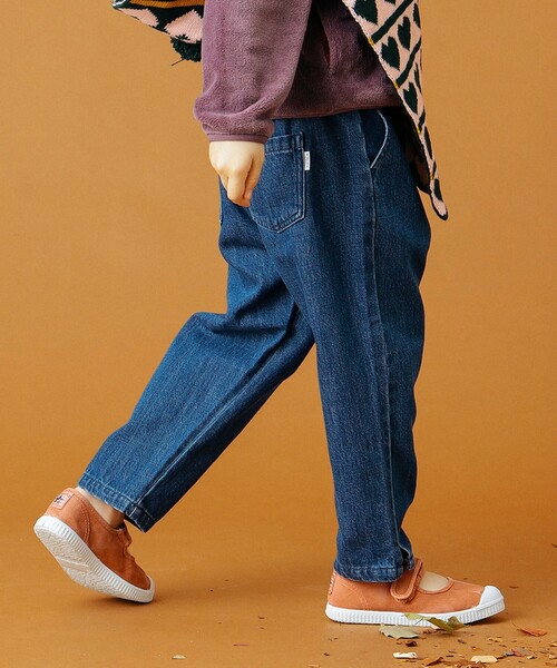 B:MING by BEAMS（ビーミングバイビームス）の「B:MING by BEAMS / タックデニムパンツ（110～150cm）（デニムパンツ・キッズ・ブラック/ブルー・140/130/100/110/150/120）」の9枚目の写真