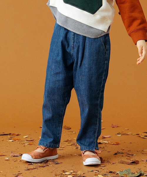 B:MING by BEAMS（ビーミングバイビームス）の「B:MING by BEAMS / タックデニムパンツ（110～150cm）（デニムパンツ・キッズ・ブラック/ブルー・140/130/100/110/150/120）」の13枚目の写真