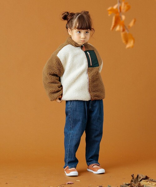 B:MING by BEAMS（ビーミングバイビームス）の「B:MING by BEAMS / タックデニムパンツ（110～150cm）（デニムパンツ・キッズ・ブラック/ブルー・140/130/100/110/150/120）」の21枚目の写真