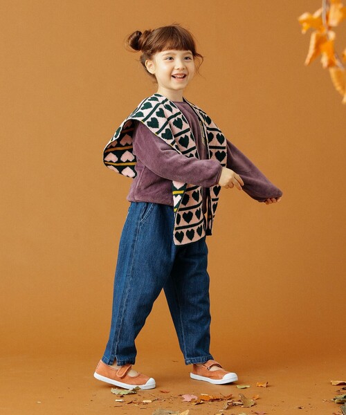 B:MING by BEAMS（ビーミングバイビームス）の「B:MING by BEAMS / タックデニムパンツ（110～150cm）（デニムパンツ・キッズ・ブラック/ブルー・140/130/100/110/150/120）」の19枚目の写真