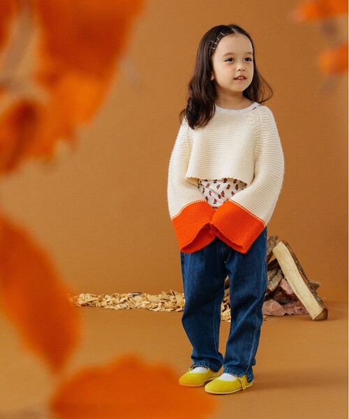 B:MING by BEAMS（ビーミングバイビームス）の「B:MING by BEAMS / タックデニムパンツ（110～150cm）（デニムパンツ・キッズ・ブラック/ブルー・140/130/100/110/150/120）」の18枚目の写真