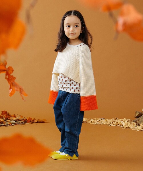 B:MING by BEAMS（ビーミングバイビームス）の「B:MING by BEAMS / タックデニムパンツ（110～150cm）（デニムパンツ・キッズ・ブラック/ブルー・140/130/100/110/150/120）」の17枚目の写真