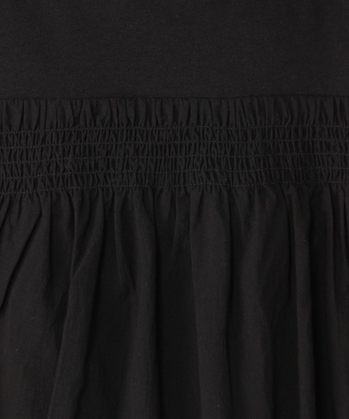 studio CLIP(スタディオクリップ)の「シャーリングドッキングプルオーバー(Tシャツ/カットソー・レディース・オフホワイト/カーキ/ブラック・FREE)」の10枚目の写真