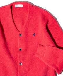 BEVERLY HILLS POLO CLUB | 【BEVERLY HILLS POLO CLUB/ビバリーヒルズポロクラブ】モヘヤライクカーディガン ワンポイント(カーディガン/ボレロ)