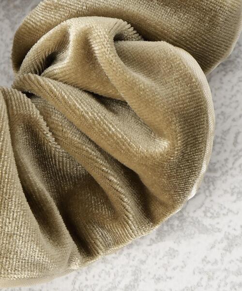 OPAQUE.CLIP（オペークドットクリップ）の「◆ベロアシュシュ（その他ヘアアクセサリー・レディース・パープル系4/ブラウン系/イエロー・00）」の8枚目の写真