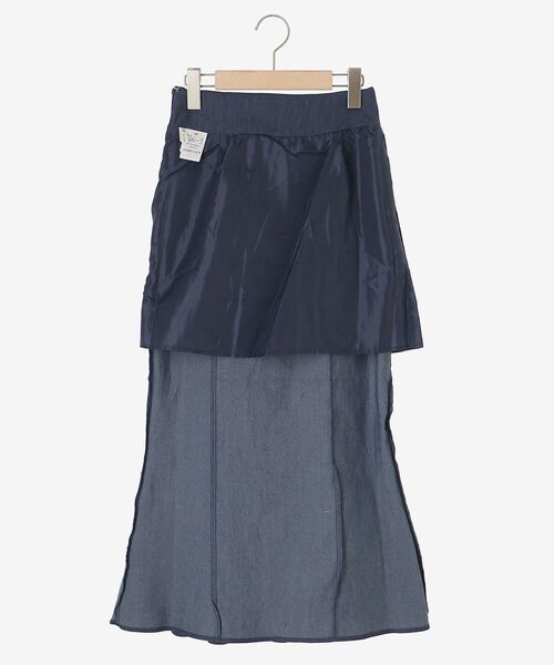 MAJESTIC LEGON（マジェスティックレゴン）の「ベーシックマーメイドスカート（スカート・レディース・アイボリー/ブラック/ブルー・MEDIUM/SMALL）」の6枚目の写真