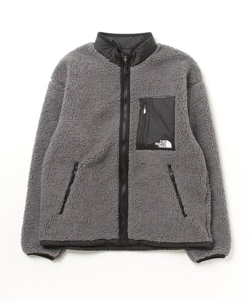 THE NORTH FACE（ザノースフェイス）の「THE NORTH FACE REVERSIBLE EXTREME PILE JACKET / ザ・ノース・フェイス リバーシブル エクストリーム パイル ジャケット（その他アウター・メンズ・マルチ/ホワイト/ベージュ/チャコール・S/M/L/XL）」の2枚目の写真