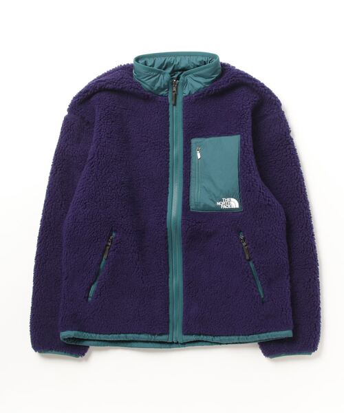 THE NORTH FACE（ザノースフェイス）の「THE NORTH FACE REVERSIBLE EXTREME PILE JACKET / ザ・ノース・フェイス リバーシブル エクストリーム パイル ジャケット（その他アウター・メンズ・マルチ/ホワイト/ベージュ/チャコール・S/M/L/XL）」の4枚目の写真