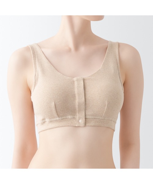 セール】無染色前開きブラジャー（ブラジャー）｜無印良品