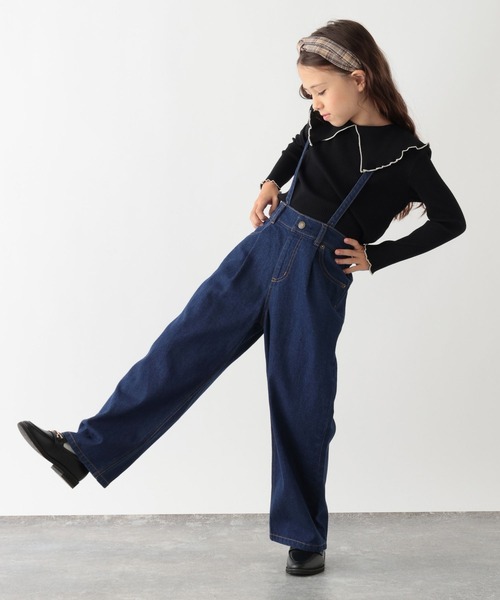 GLOBAL WORK（グローバルワーク）の「ヘビロッTEE／セーラーカラー/966389（Tシャツ/カットソー・キッズ・ブラック/オフホワイト・110cm/130cm/100cm/160cm/140cm/120cm/150cm）」の20枚目の写真