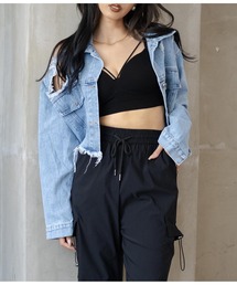 LATINA | ダメージデニムジャケット(デニムジャケット)