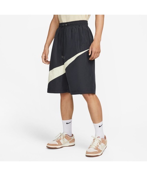 NIKE（ナイキ）の「NIKE AS M NK  SWOOSH WVN SHORT ナイキ スウッシュ ウーブン ショート（その他パンツ・メンズ・ブラック/オフホワイト・L/S/M/XL）」の5枚目の写真