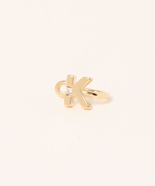 チャイハネ（チャイハネ）の「【チャイハネ】ミニイニシャルイヤーカフ（イヤーカフ・レディース・Y/S/R/M/K/A・FREE）」の3枚目の写真