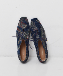 Au BANNISTER | レースアップソフトシューズ(パンプス)